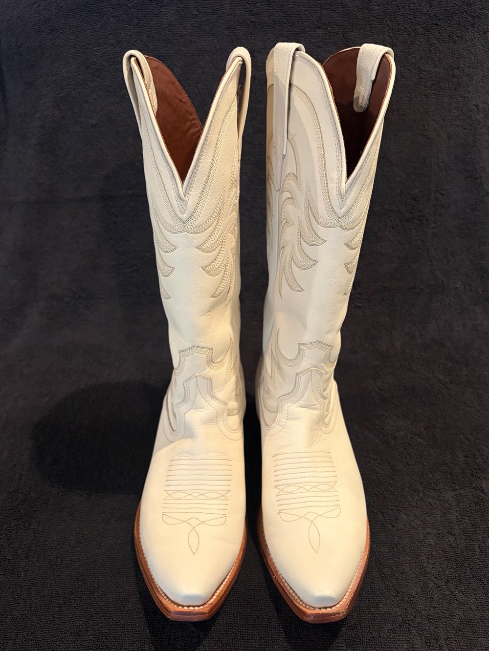 Tecovas Annie Bone Snip Toe Handmade Cowgirl Boots